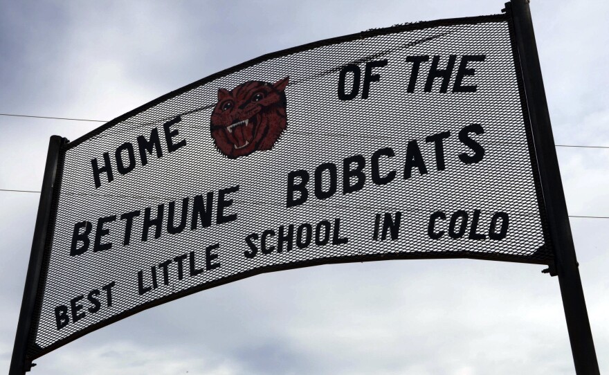 The Bethune school district has only one school, and that school has only 116 students.