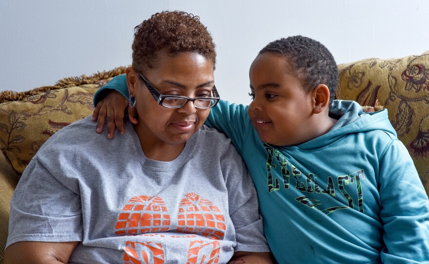 Shereese Hickson was diagnosed with multiple sclerosis in 2012 and is unable to work. She supports herself and her son, Isaiah, on $770 a month.