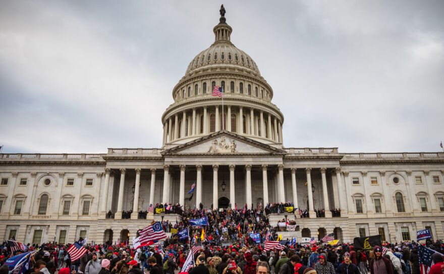 Capitol Police Sgt. Aquilino Gonell thought he'd be killed by rioters who'd stormed the U.S. Capitol on Jan. 6 in attempt to stop the certification of the presidential election for Joe Biden.