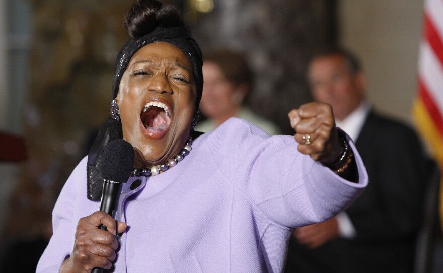 Jessye Norman performs at a ceremony on the 50th anniversary of the March on Washington for Jobs and Freedom at the U.S. Capitol in 2013.