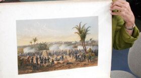 Appraiser Francis Wahlgren of Christie's discovers a rare piece of regional history: a book of Mexican War illustrations originally published in 1851. Written by New Orleans Picayune newspaper founder and first American war correspondent George Wilkins Kendall and illustrated from the battlefield by German artist Carl Nebel, this exquisitely executed collection of colorplates boasts an insurance value of $45,000 to $50,000.