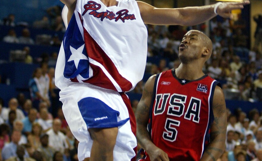Puerto Rico's shocking upset of the United States men's basketball team in the 2004 Olympics was layered with political subtext. "It meant a lot — not only because of the sport, but because they did it to the U.S.," said Antonio Sotomayor, a professor of Latin American and Caribbean studies.