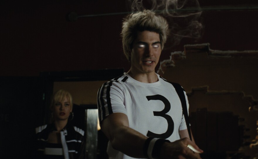 Brandon Routh as Evil Ex number 3 in "Scott Pilgrim Vs. the World."