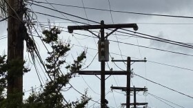 Power lines in San Diego. April 25, 2025