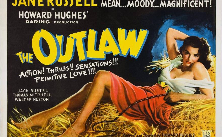 Howard Hughes' "The Outlaw" starring Jane Russell got condemned by the Catholic Legion of decency for both the film's content and its marketing campaign.