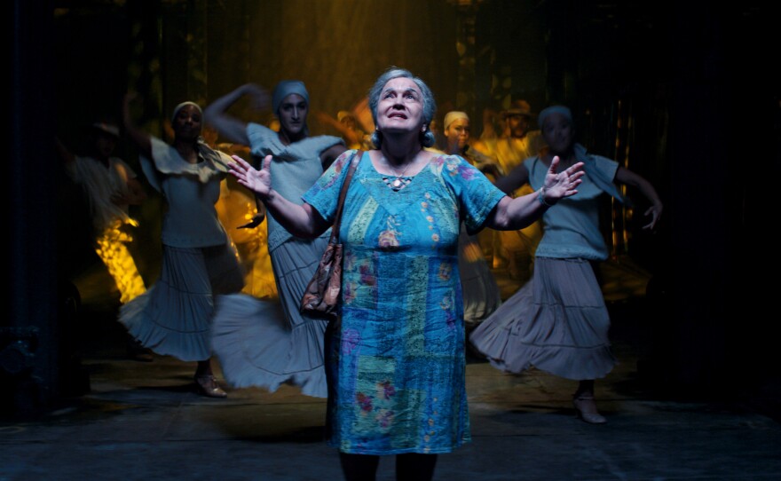 Olga Merediz recreates her role of Abuela Claudia in the film adaptation of "In the Heights."