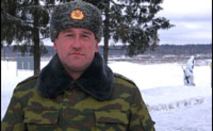 Col. Vladimir Kuznetsov says his forces have been re-equipped with new technology, and that the Russian military is reviving.