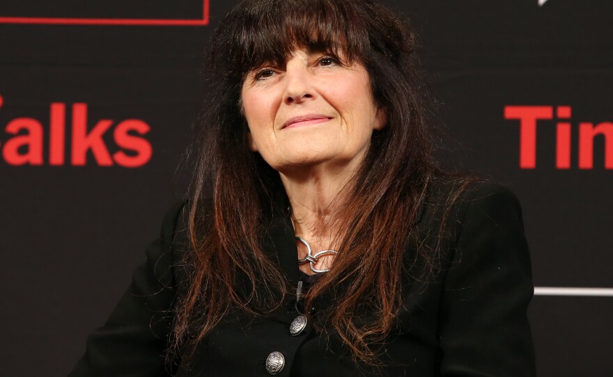Former <em>New York Times</em> restaurant critic and <em>Gourmet</em> editor Ruth Reichl speaks in New York City in 2013.