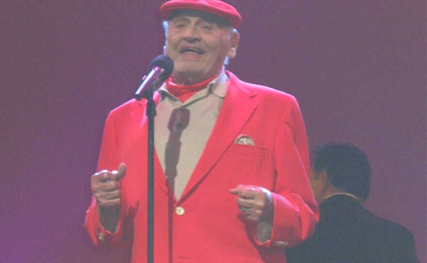 Frankie Laine came out of retirement to "spend one more night in our old rendezvous," singing his sentimental "That's My Desire."
