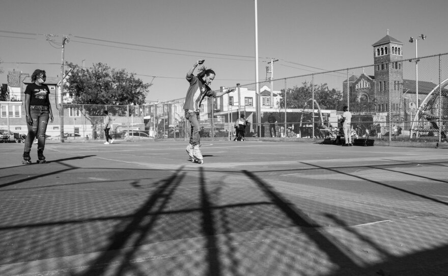 <em>Election Day at Granahan Playground & Skate Park, Philadelphia, 2020</em>