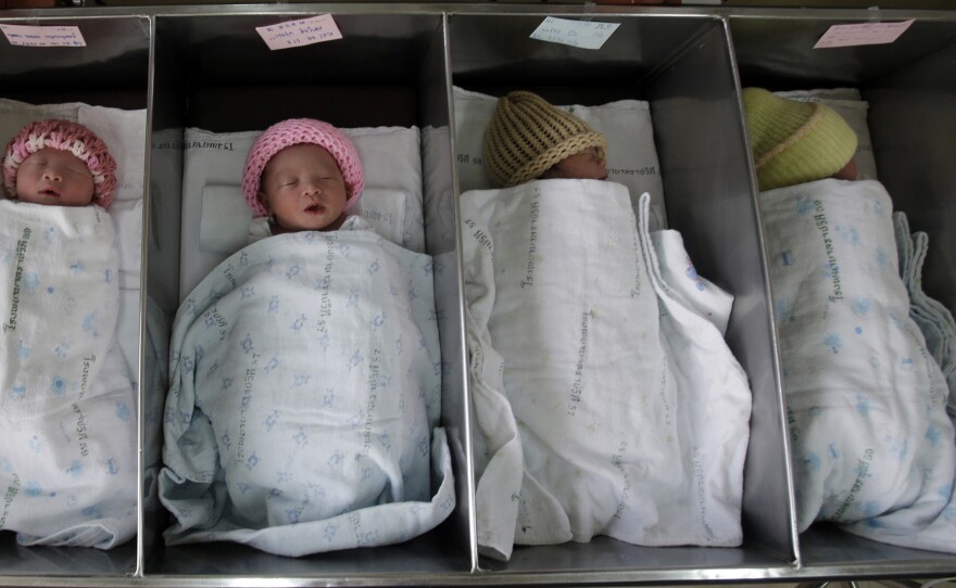 The world's population is growing by about 83 million people each year. The growth is largely driven by birth rates in the world's poorest countries.