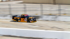 Car in race at NASCAR San Diego Weekend presented by Anduril at Naval Base Coronado on June 19, 2026.
