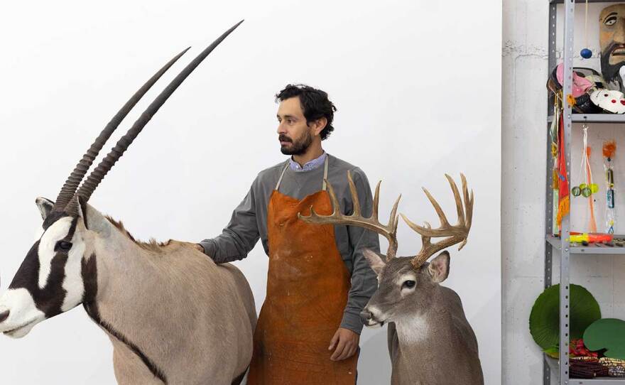 The inaugural artist at ICA San Diego will be Mexico-based conceptualist Gabriel Rico, pictured in an undated photo.