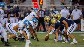 The Briarwood Christian Lions and Spain Park Jaguars faced off in Hoover, Ala. on August 28. It was their second game of the season being played during the coronavirus pandemic.