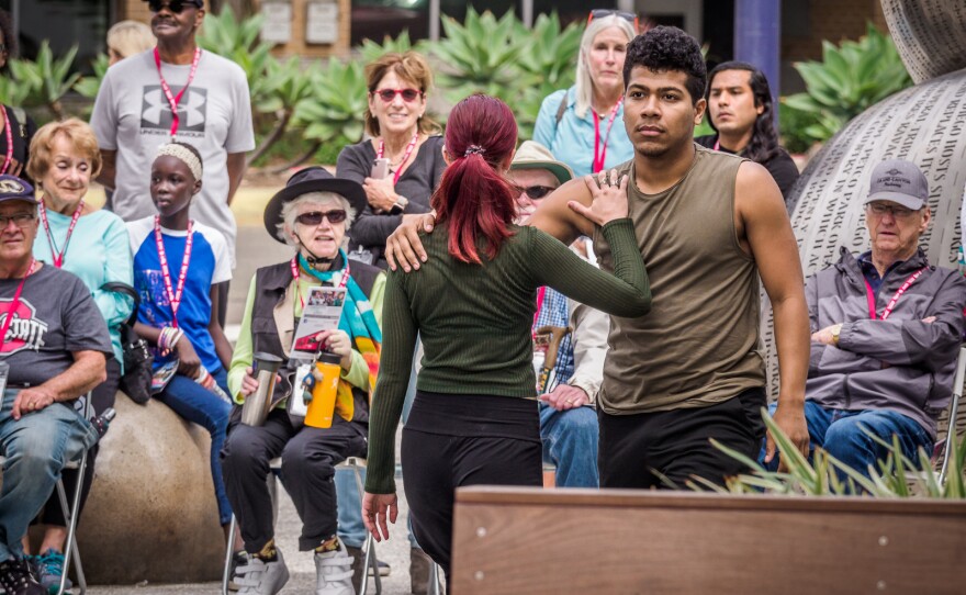 Dancers are shown performing in Trolley Dances on Sept. 28, 2019. 