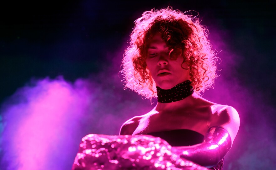 SOPHIE at the 2019 Coachella Valley Music And Arts Festival in Indio, Calif., April 2019.