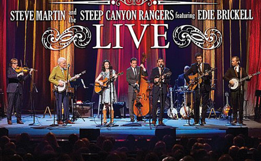 Give $108 during our TV Membership Campaign and receive the "Steve Martin and the Steep Canyon Rangers Live with Edie Brickell" CD & Blu-ray Disc or DVD combo. This gift also includes enrollment in the myKPBS Savers Club plus additional online access to more than 130,000 merchant offers and printable coupons, as well as a KPBS License Plate Frame (if you're a new member). A DVD or Blu-ray Disc only are available at $84.