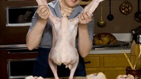 Meryl Streep as Julia Child in the film "Julie and Julia."