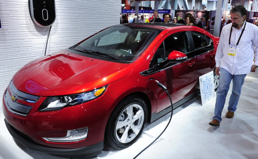 The Chevrolet Volt was named the North American Car of the Year.