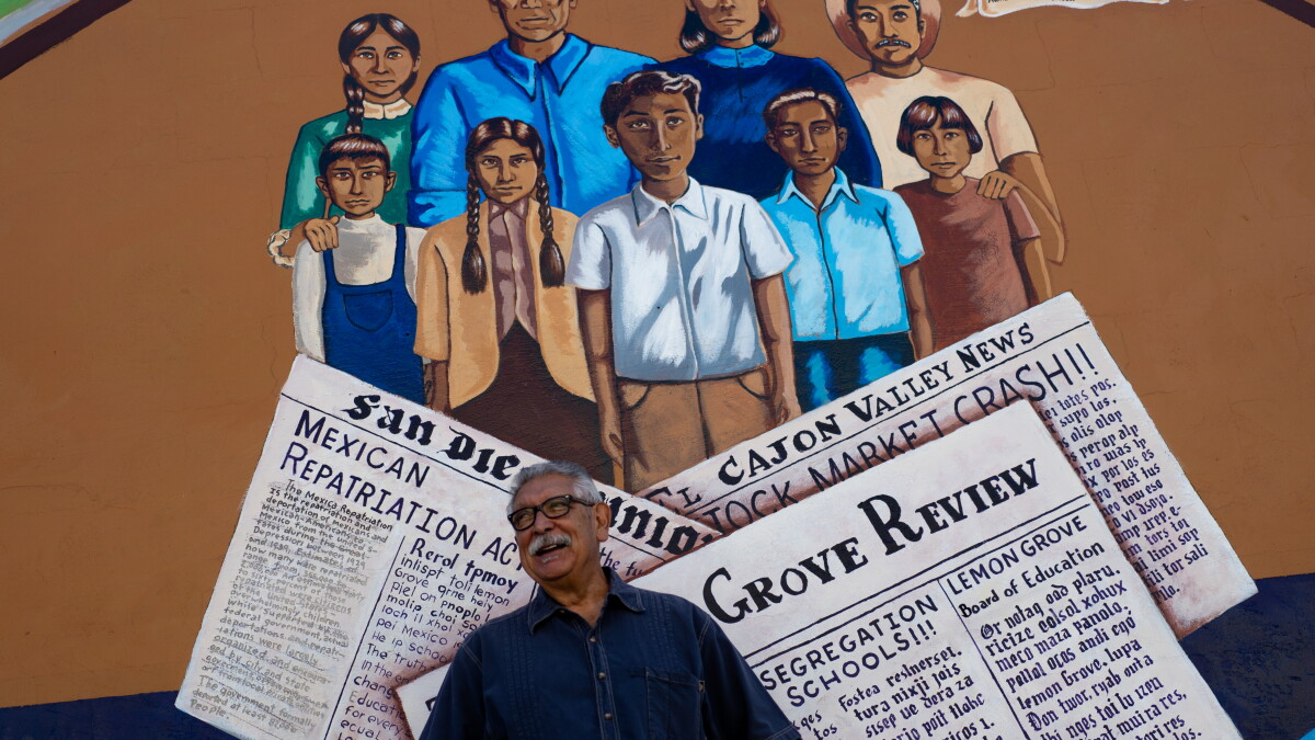 Lemon Grove mural preserves nearly-lost history of 'José Crow' segregation - Vimarsana News