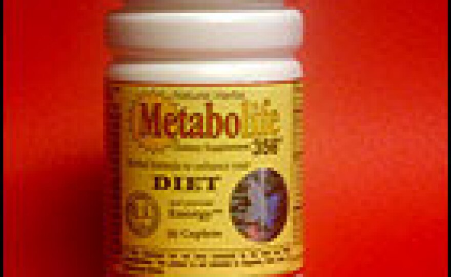 The FDA says the herbal supplement ephedra, used in weight loss aids such as Metabolife, poses unreasonable health risks.