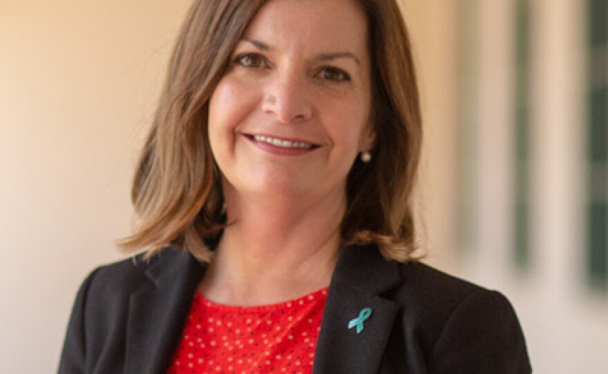 Jessica Rentto, a San Diego State University associate vice president, is shown in this undated photo.