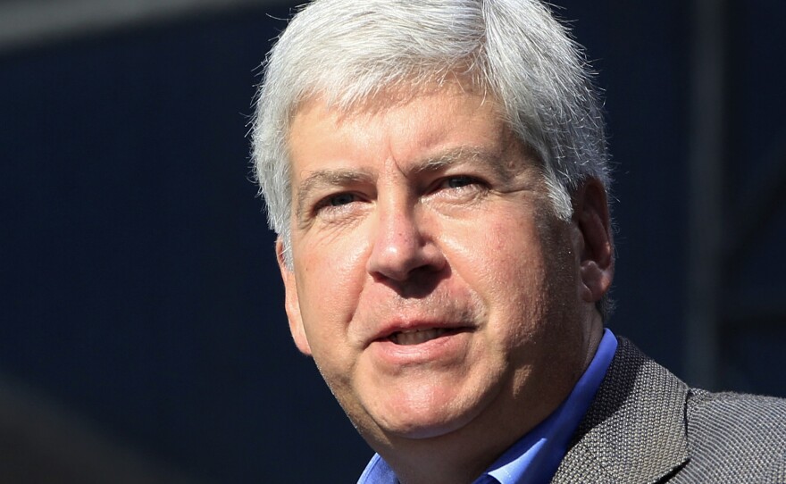 Michigan Gov. Rick Snyder, a Republican, favors a federally subsidized expansion of Medicaid in his state.