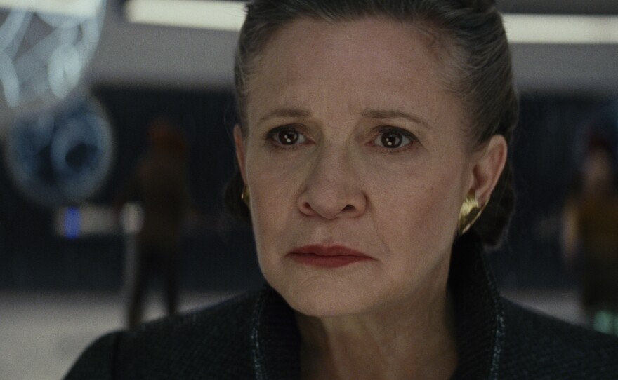 Carrie Fisher returns as General Leia Organa in "Star Wars: The Last Jedi."