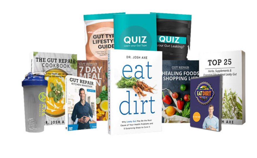 Give $25 a month or $300 all at once and receive the Eat Dirt Master Package: including the program DVD and book, “The Gut Repair” cookbook, “Kitchen Makeover” 3-DVD set, shopping list, 7-Day Meal Plan, “The Top 25 Herbs” booklet, 2 quizzes, lifestyle guide and shaker bottle. This gift includes a KPBS License Plate Frame (if you're a new member). Also enjoy access to KPBS Passport and myKPBS Film Club. The program DVD only is at the $120 level.