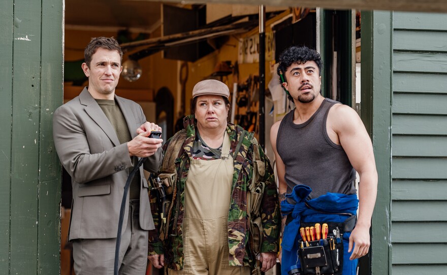 Charlie is unsure about the horse Connor has built.