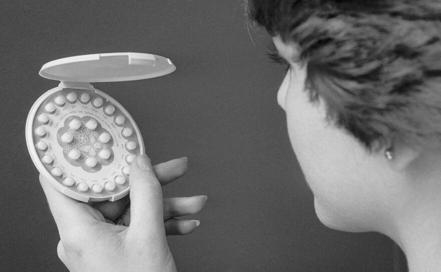 Birth control pills in 1976 in New York. The birth control pill was approved by the FDA 60 years ago this week.