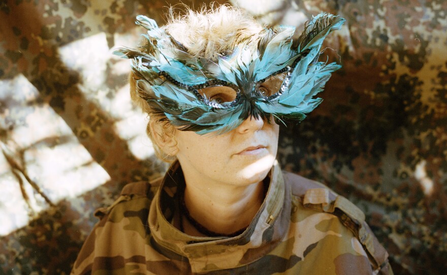 Wasabi sits for a portrait.