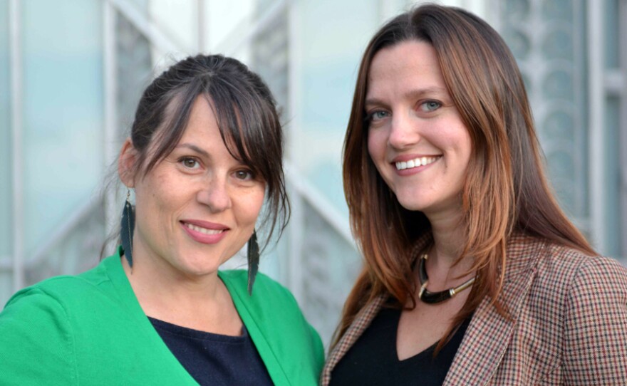 Filmmakers Kristy Guevara-Flanagan (Director) and Kelcey Edwards (Producer).