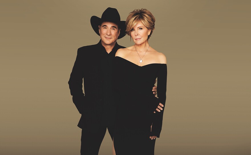 Legendary country music star Clint Black and his wife Lisa Hartman Black.