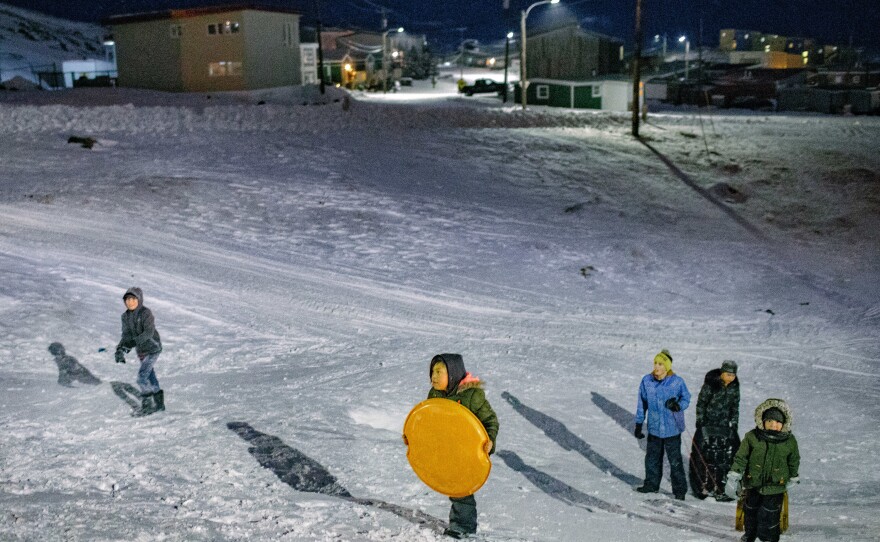 A lot has changed in the Arctic since the Canadian government forced Inuit families to settle in towns. But the community is trying to preserve traditional parenting practices.