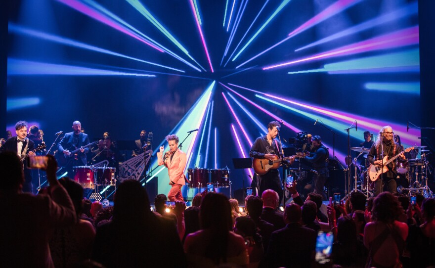 Café Tacvba performs onstage during The 36th Annual Hispanic Heritage Awards at the Kennedy Center, Eisenhower Theater on Sept. 7, 2023 in Washington, D.C.