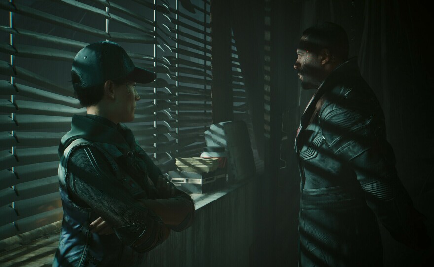 Idris Elba stars in Cyberpunk 2077: Phantom Liberty.