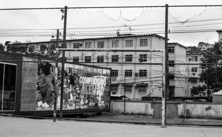 In the Alemao favela complex, five people have been shot in the past two weeks. Security is dire in many favelas, despite the presence of 85,000 army and police forces in the city.