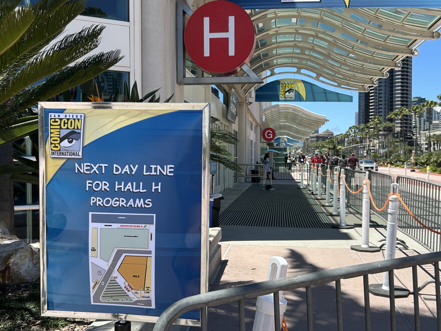 Hall H sits quiet before the Comic-Con storm on July 22, 2026.