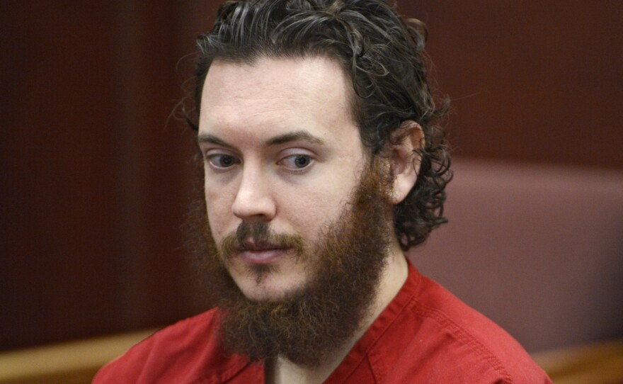 In this June 4, 2013 file photo, Aurora theater shooting suspect James Holmes appears in court in Centennial, Colo.
