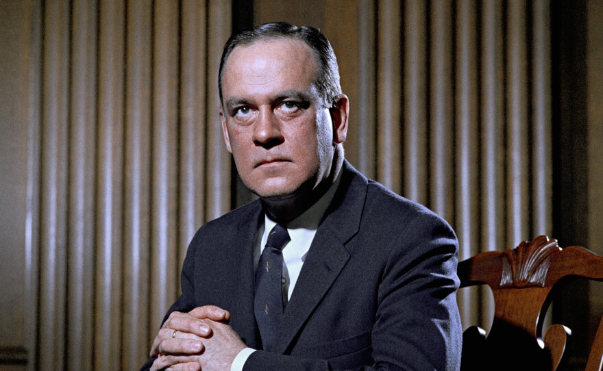 The late Justice Potter Stewart, who served on the Supreme Court from 1958 to 1981. Stewart was the lone dissenter in a famous 1963 Supreme Court decision that banned Bible readings in public schools.