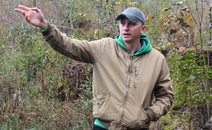 Adam Colette works for Dogwood Alliance, which is devoted to protecting forests in the South.