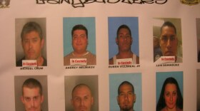 Several of those arrested Dec. 15 by police agencies across the county.