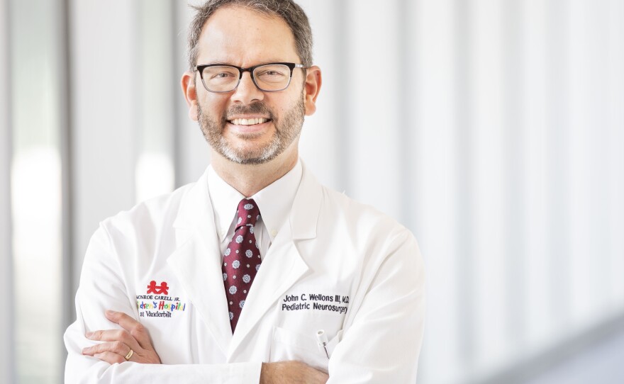 Dr. Jay Wellons is a professor of neurological surgery at the Monroe Carell Jr. Children's Hospital at Vanderbilt, and the Vanderbilt University Medical Center.