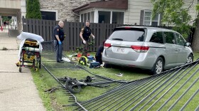 The aftermath of a fatal crash last year in Green Lake, Wisc., where an 85-year-old driver accidentally ran over a 12-year-old boy who was riding his bike on the sidewalk.