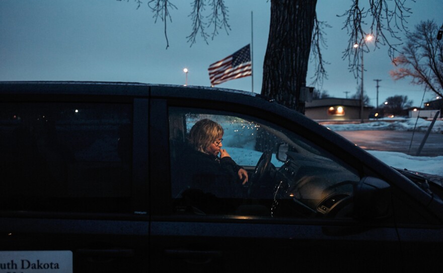 Every Tuesday, Edie Hoff, an Urban Indian Health clinic nurse, drives over 100 miles from Sioux Falls, S.D., to Wagner, site of the nearest Indian Health Service clinic. She picks up free medicine for Native Americans who are still registered as residents of the reservation but live in Sioux Falls.