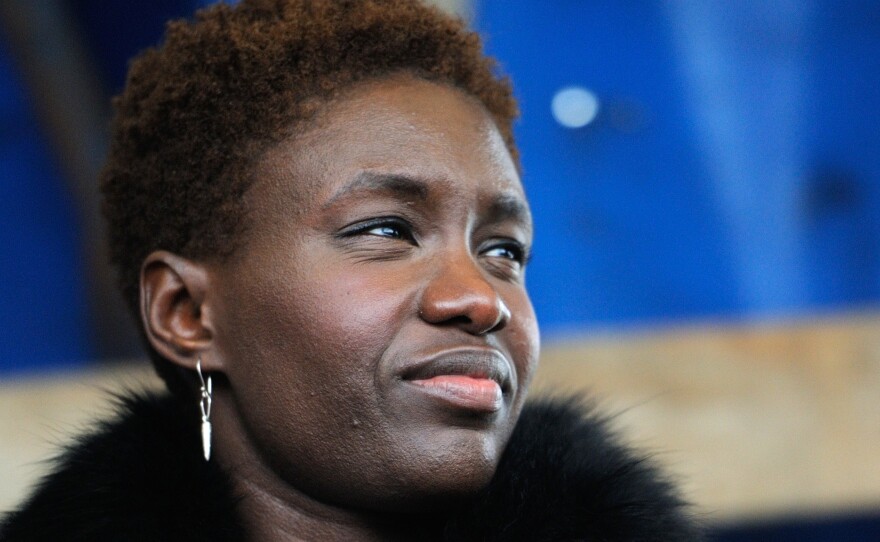 French writer, journalist and activist Rokhaya Diallo, on International Migrants Day last year.
