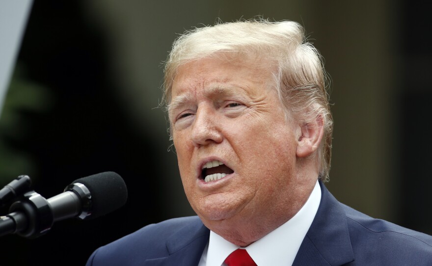 Top officials with the European Union urged President Trump to rethink his plans to leave the international agency. Trump announced his decision Friday after weeks of levying criticisms and threatening to pull funding.