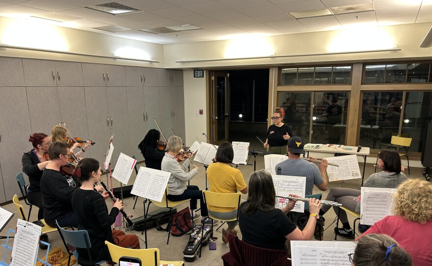 The Coronado Terrible Orchestra rehearses at the Coronado Community Center on Feb. 4, 2026.