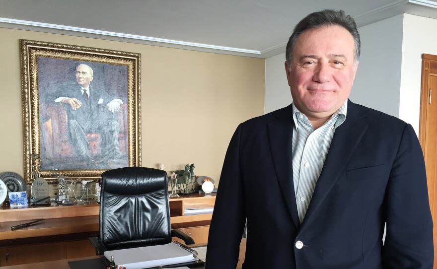 Turkish educator Enver Yucel hopes to create a higher education system to meet the needs of some 40,000 Syrian refugees in the country. He has pledged $10 million of his own money to get started.